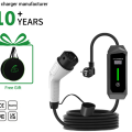 Cargador Portátil para Auto Eléctrico Tipo 2 | 3.5kW | 16A | Cable 5m | Uso Doméstico