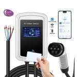 Cargador Wallbox EV inteligente con WiFi, Bluetooth y tarjeta RFID